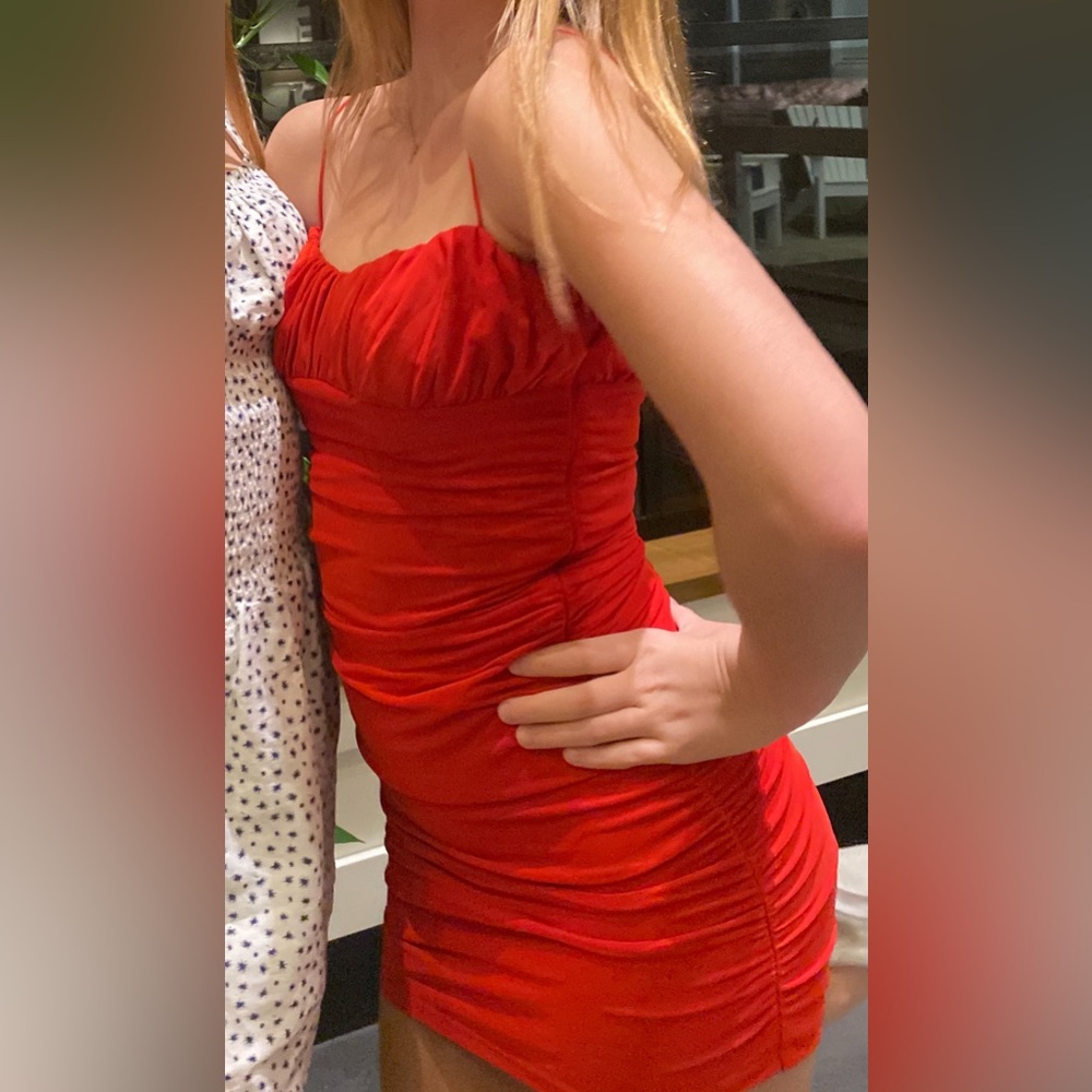 - Princess Polly size 2 Red bodycon dress